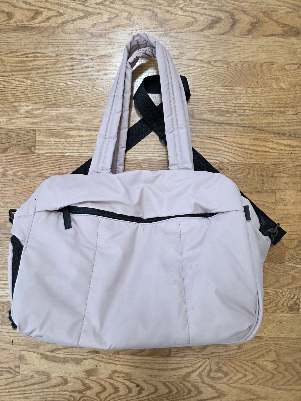 Calpak Blush Pink Padded Luka Duffel Bag